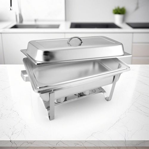 SOGA 9L Stainless Steel Chafing Food Warmer Catering Dish Full Size